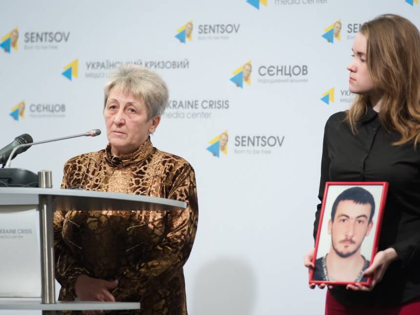 Mother of Serhiy Novitsky who went missing during Euromaidan has no information on his whereabouts until now. Photo: uacrisis.org