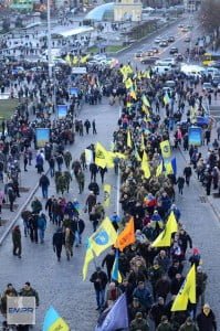 Euromaidan self defense units March