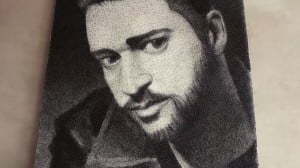 For Justin Timberlake: Ukrainian uses 24km of thread to create a masterpiece (VIDEO)