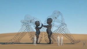 Ukraine’s LOVE to rock US Burning Man