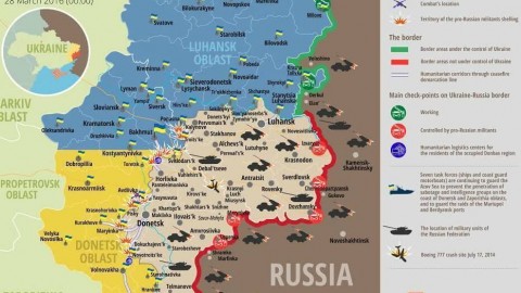 Ουκρανία ενημερώσεις πολέμου: καθημερινές ενημερώσεις από τις 28 Μαρτίου 2016