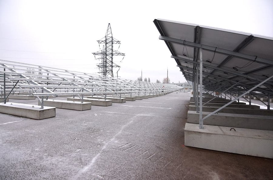 Solar power plant in the Chernobyl exclusion zone is completed