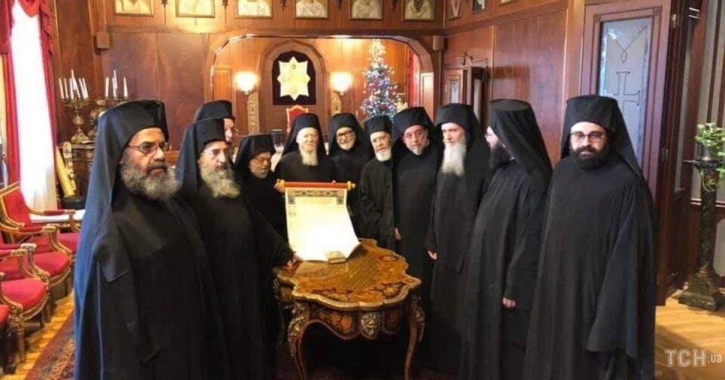 All members of Constantinople Synod signed Tomos for Ukraine Ortodox Church
