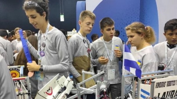 Ukrainian schoolchildren team is in TOP-10 of the World Robot