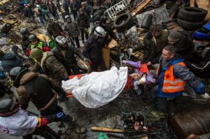 The British media published photos of snipers killing the Maidan
