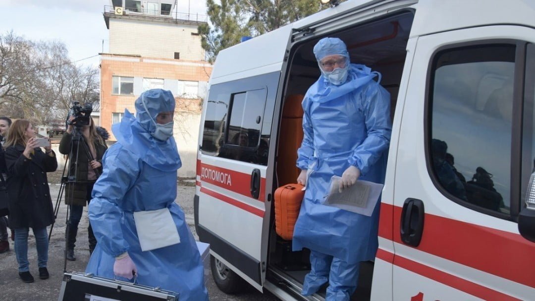Coronavirus in Ukraine Day 22 updates showing COVID-19 statistics, healthcare response, and national pandemic overview