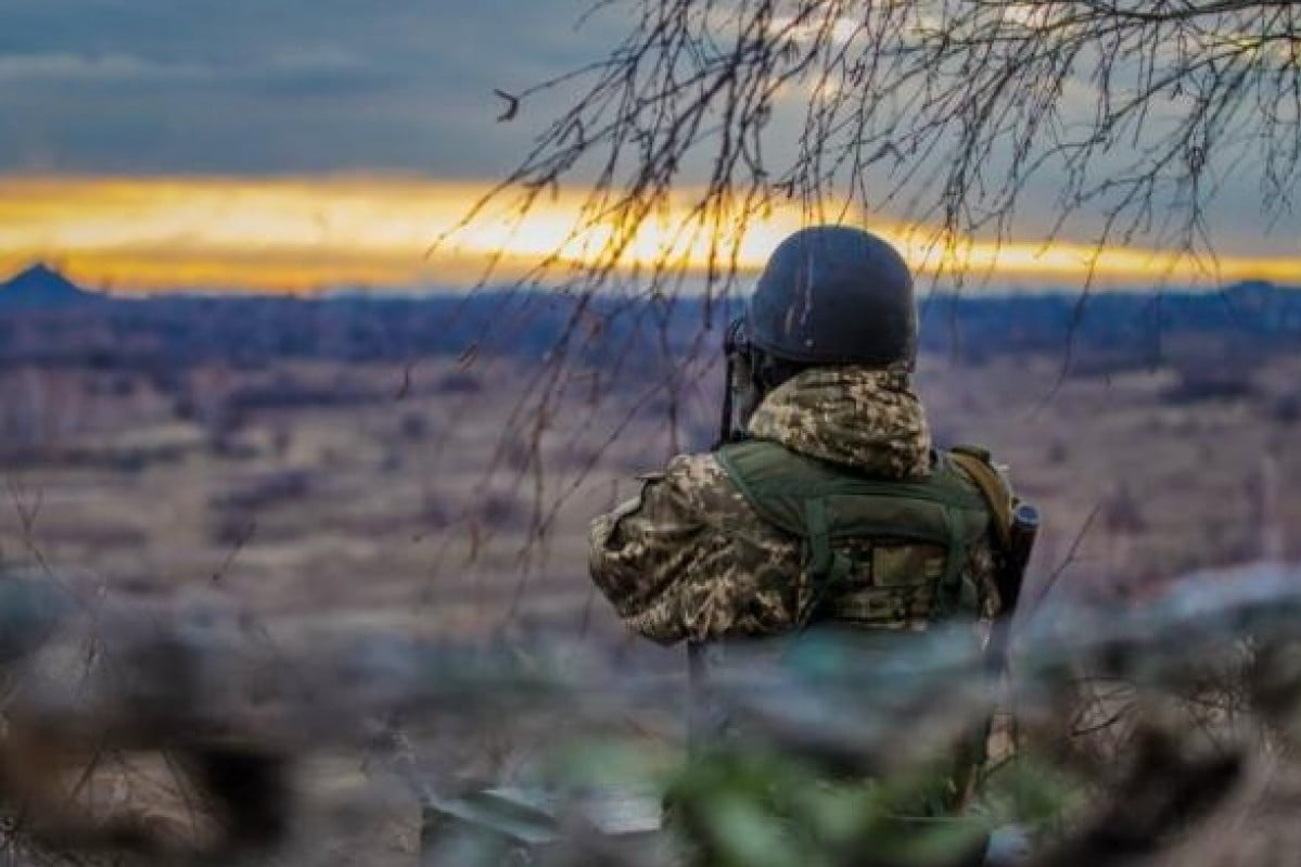 Ukraine Donbas frontline military positions January 2021 showing early Russia Ukraine war tension and eastern conflict zone stability
