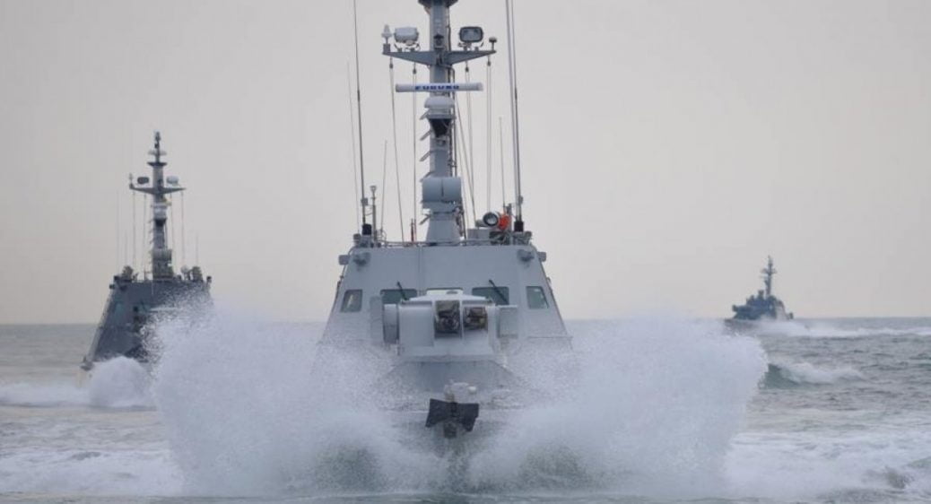 Provocation against the Ukrainian Navy in Azov sea