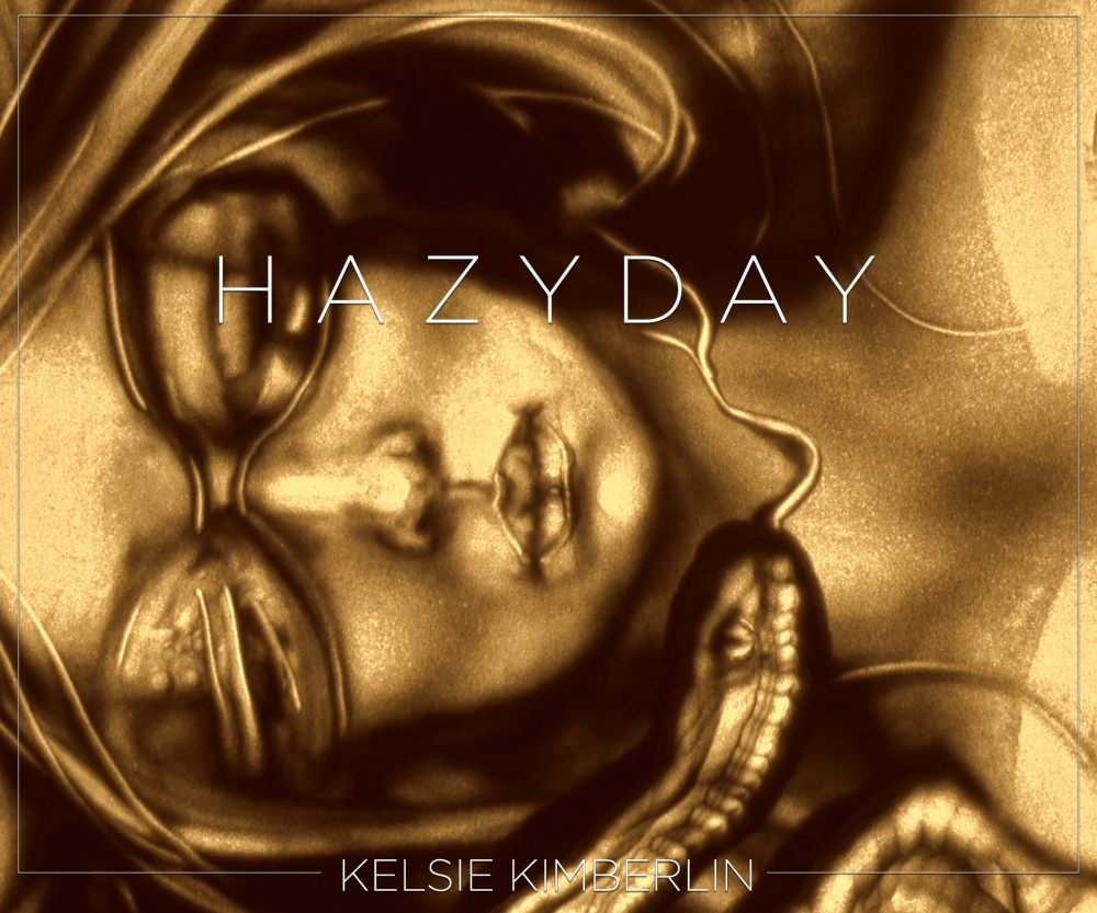 Kelsie Kimberlin performing or promoting her Hazy Day music video representing emerging Ukraine-connected pop music artist
