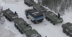 Russia increased supplies of military equipment and weapons to the conflict zone in eastern Ukraine in December
