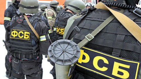 Illustration of covert intelligence operations linked to Russian FSB activities targeting Ukraine’s security and stability efforts