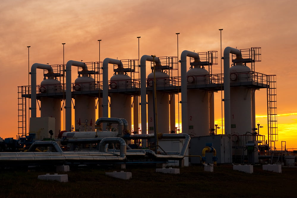 Gas reserves in Ukrainian storage facilities fell to 15.2 billion cubic meters