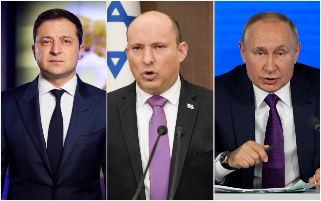 “I consider Jerusalem the place where negotiations between Ukraine and Russia can be held,” President Zelensky