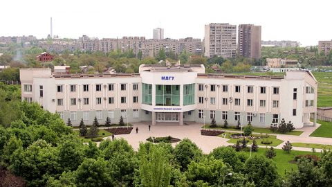 Students and faculty of Mariupol State University continue classes in Kyiv after relocating due to war and destruction of their home campus.