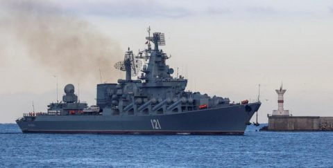The Russian military failed to evacuate the crew of the sunken cruiser Moskva