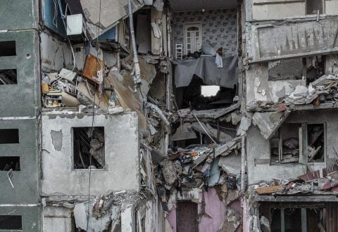 Russia-Ukraine war April 11 2022: frontline combat, evacuation efforts, and destroyed civilian infrastructure amid ongoing conflict and siege scenes.