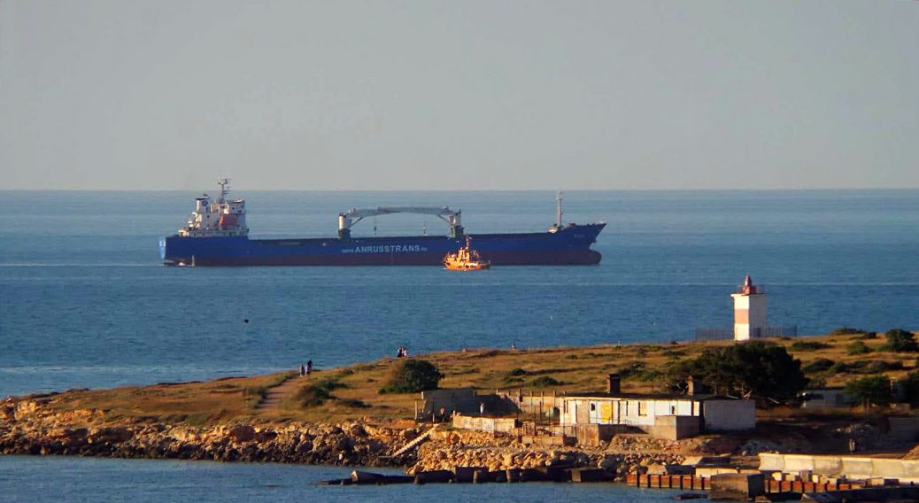 Restoration of looted grain flow from the occupied Crimea