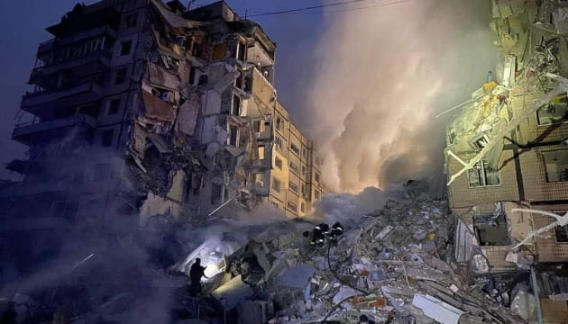 russian massive missile strike on Dnipro: outcomes