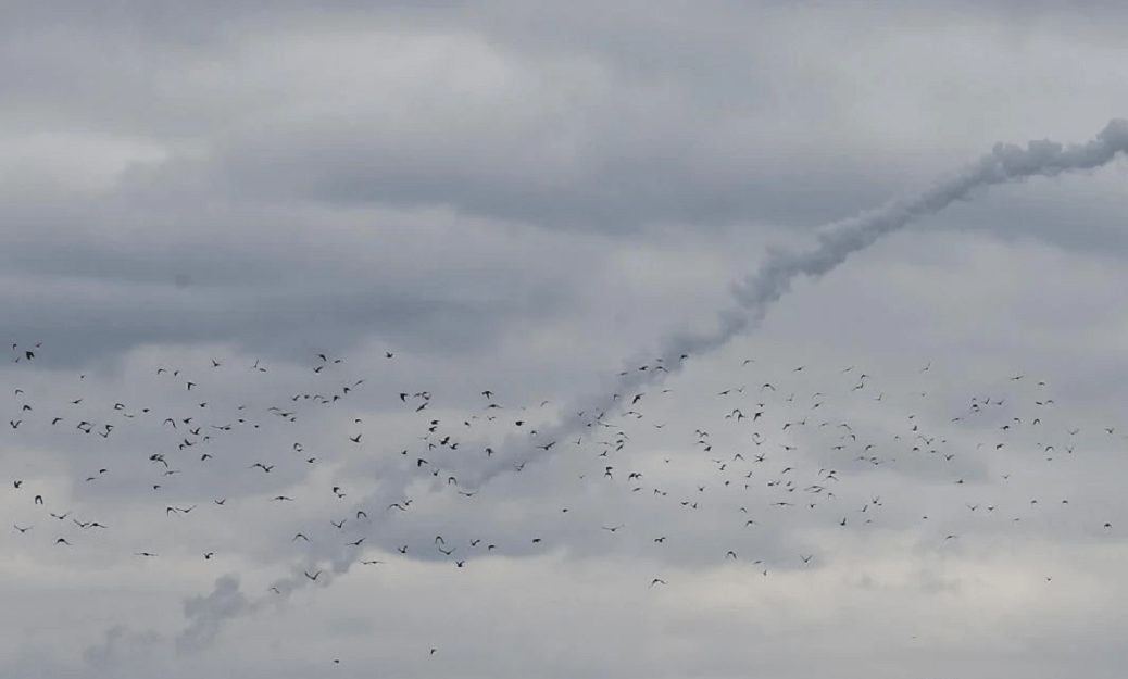 Kyiv was hit with new russian S-400 SAM system missiles