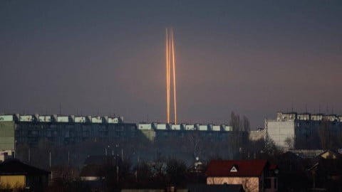 Russia Night Missile & Drone Attack on Ukraine