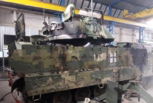 Bradley IFV saves the lives of Ukrainian defenders