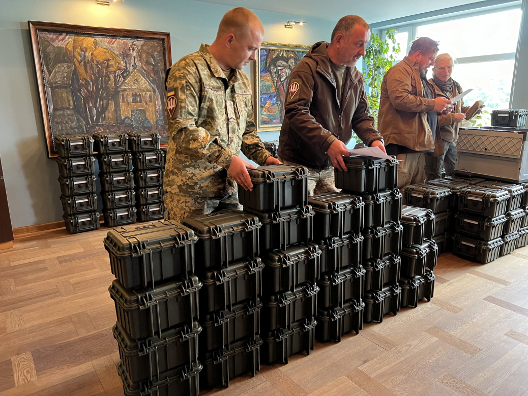 Lithuania stands with Ukraine saving our soldiers lives