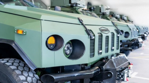 Lineup of Novator‑2 armored vehicles equipped with EW systems ready for deployment by Ukraine’s National Guard, showing rugged design and advanced jammer tech. ([en.defence-ua.com][1]) [1]: https://en.defence-ua.com/industries/ukrainian_armor_llc_delivered_first_batch_of_novator_2_vehicles_with_ew_systems_to_ukraines_national_guard-11029.html?utm_source=chatgpt.com "Ukrainian Armor LLC Delivered First Batch of Novator-2 Vehicles with EW Systems to Ukraine's National Guard"