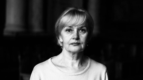 Iryna Farion portrait of Ukrainian linguist and former MP, highlighting her public role before fatal shooting near her home in Lviv