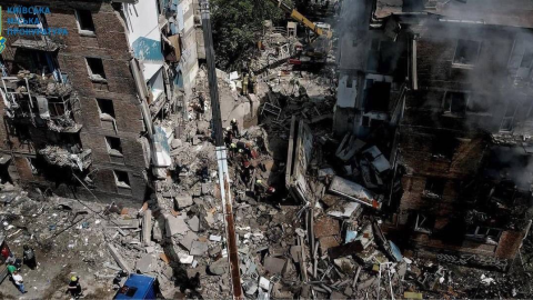 Kyiv completes rescue operations at the site of Russian attack on Okhmatdyt