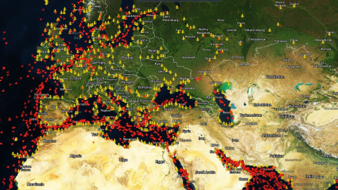 Russian oil tanker exports at sea illustrating global crude oil trade routes and sanctions impact on energy supply chains worldwide