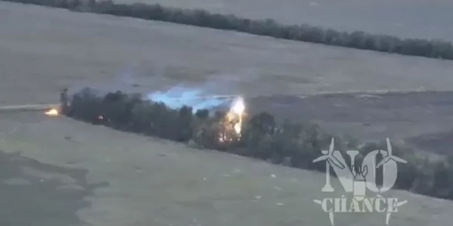 How the Ukrainian thermite dropping drones or Dragon Drones scorching fields with russian occupiers