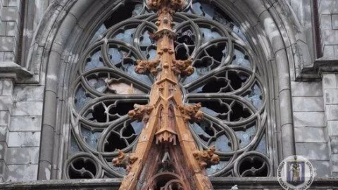 Restoration of Kyiv’s St. Nicholas Church After Russian Damage