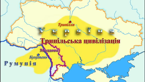 Illustration of ancient Ukrainian indigenous groups from Trypillia farmers to Scythian horse nomads and early Slavic tribes shaping eastern Europe. EMPR.media