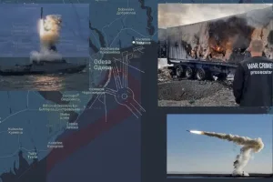 Russian attacks on Ukrainian Black Sea ports in January–March 2025