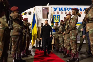 After the Russian attack, Zelenskyy cancels part of his visit to South Africa and returns to Ukraine