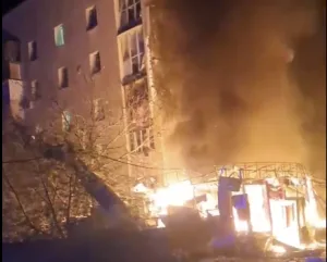 Russia launches another massive strike on Ukraine at night