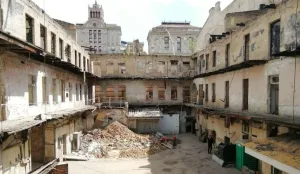 The central gastronom in Kyiv did not survive the restoration