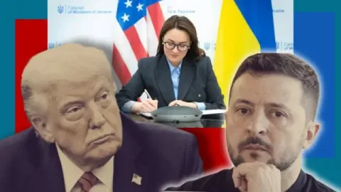 Ukrainian Parliament session as deputies vote to ratify the milestone U.S.–Ukraine minerals agreement establishing a reconstruction investment fund. :contentReference[oaicite:2]{index=2}