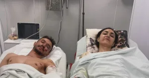 The State Emergency Service of Ukraine staff injured in the russian shelling of Kyiv have shared photos from the hospital