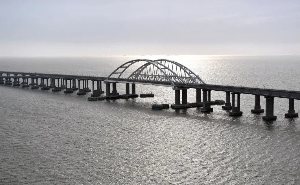 Russia has deployed chemical troops to guard the Crimean Bridge