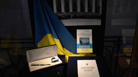 An exhibition dedicated to Constitution Day has opened at the National Museum of the History of Ukraine