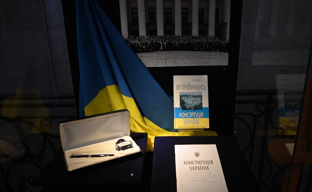 An exhibition dedicated to Constitution Day has opened at the National Museum of the History of Ukraine
