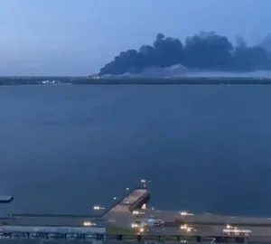 Russia has reported an attack on the Saratov and Engels area