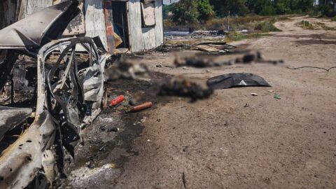 russian strike on kharkiv region