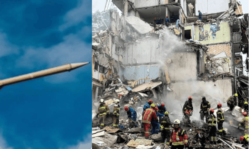 Russian Missile Strike Was a Direct Hit: Details of the Attack on Residential Building in Kyiv