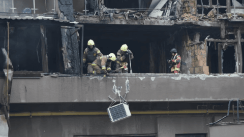 Kyiv after russian massive attack, July 21, 2025