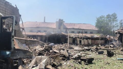 Russia strikes Ukrainian groun forces unit