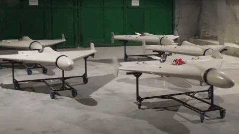 Russian - Iranian Shahed-136 Drones With SIM Cards Used in Massive Night Raid on Ukraine