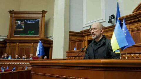 Denys Shmyhal in the Verkhovna Rada July 16, 2025