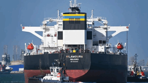 A tanker carrying 1 million barrels of oil, which had previously docked at Russian ports, exploded near Libya, according to media reports